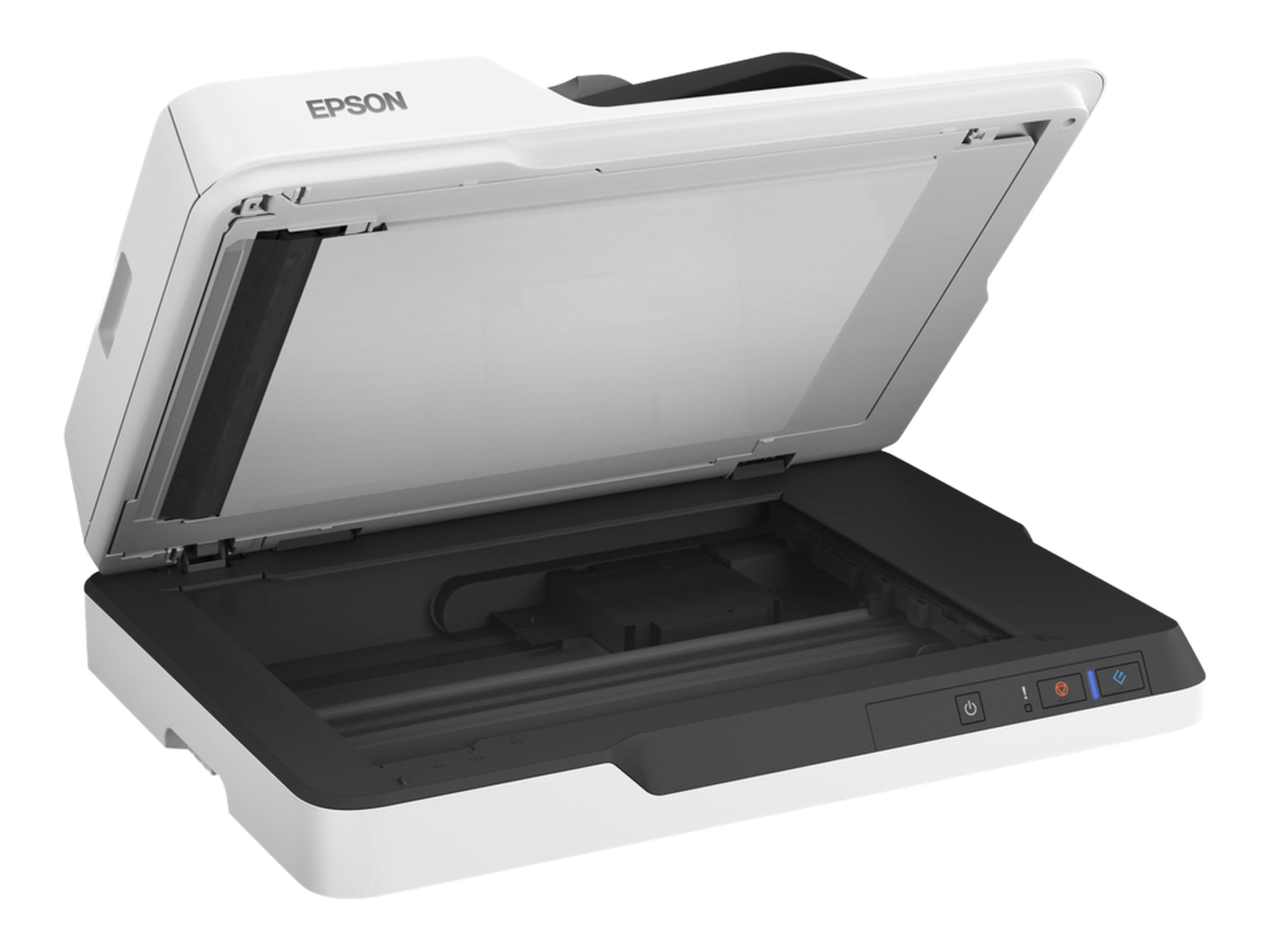Epson Workforce DS-730N, Escáner Profesional Vertical de Color A4, USB y Ethernet, Alimentador automático de Documentos, escaneado Doble Cara (dúplex), Pantalla LCD Color, Blanco — view 4