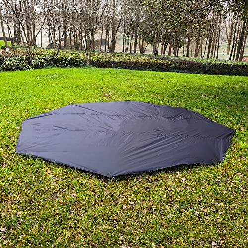 Octagonal Tent Mat for 4 Person Tipi Tent Diagonal Diameter 13.12 FT