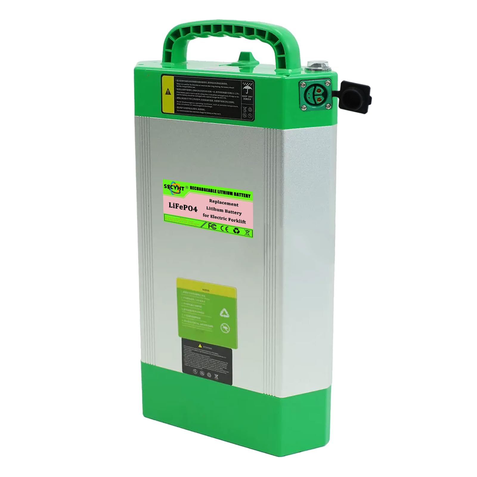 24-V 48-V Batterie Elektro-Gabelstapler Ohne CAN-Bus Lithium-Batterie für Elektro-Hubwagen CBD15JLI2 LiFePO4-Batterien für Teleskoplader CBD20JLI2 mit BMS,48v20ah Rhombus Charger
