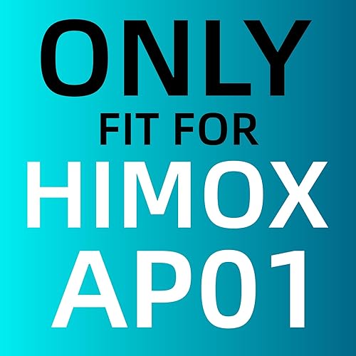 Miniatura 2 de Filtro de repuesto AP01 solo compatible con Himox AP01(H01) purificador de aire HEPA filtro HEPA para reemplazo de filtro Himox, potente filtración