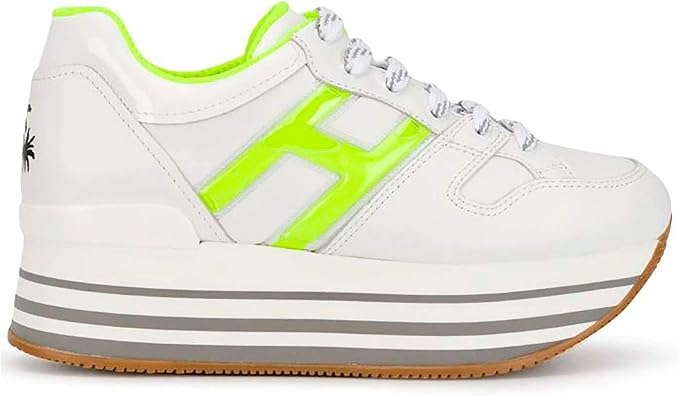 Hogan sneaker donna in saldo, bianco, pelle, 2022, 35 35.5 36 36.5 37 38  38.5 39 40 raffaello network senza tacco bianco - Stileo.it