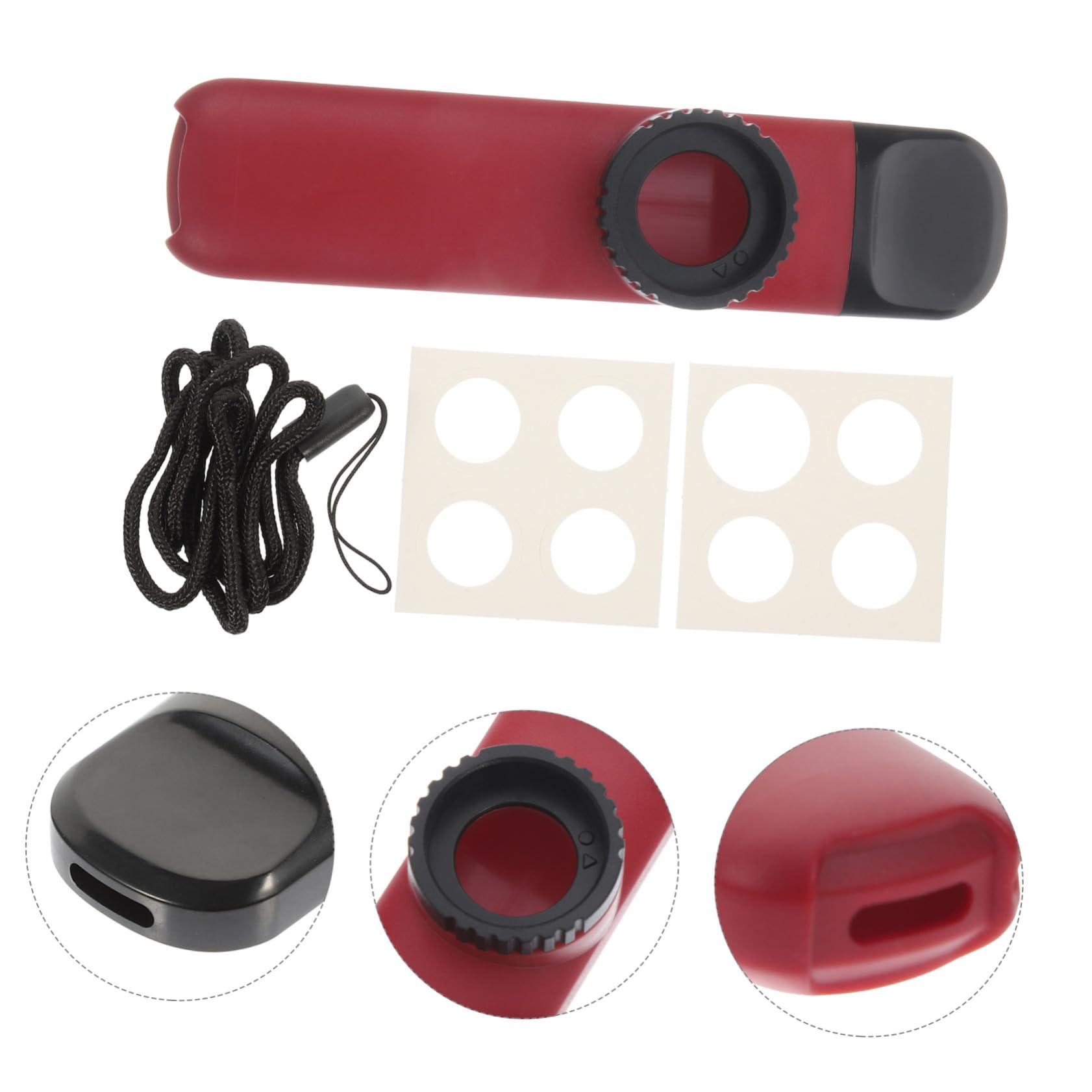 Toddmomy Small Kazoo with Lanyard Plastic Kazoo Musical Instrument for Boys and Girls Adults Beginners Bulk Pack Great for Music Education