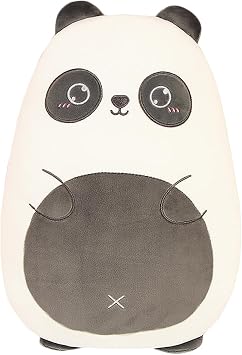 Kekeso Dinosaur Plush Hugging Pillow Cute Stuffed Animal Plush Toy Soft Cartoon Plushie Sleeping Pillow for Kids Panda, 60cm/23.62in