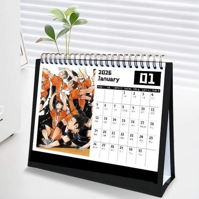 Amazon.co.jp: ハイキュー カレンダー 2026年 日向翔陽 影山飛雄 孤爪