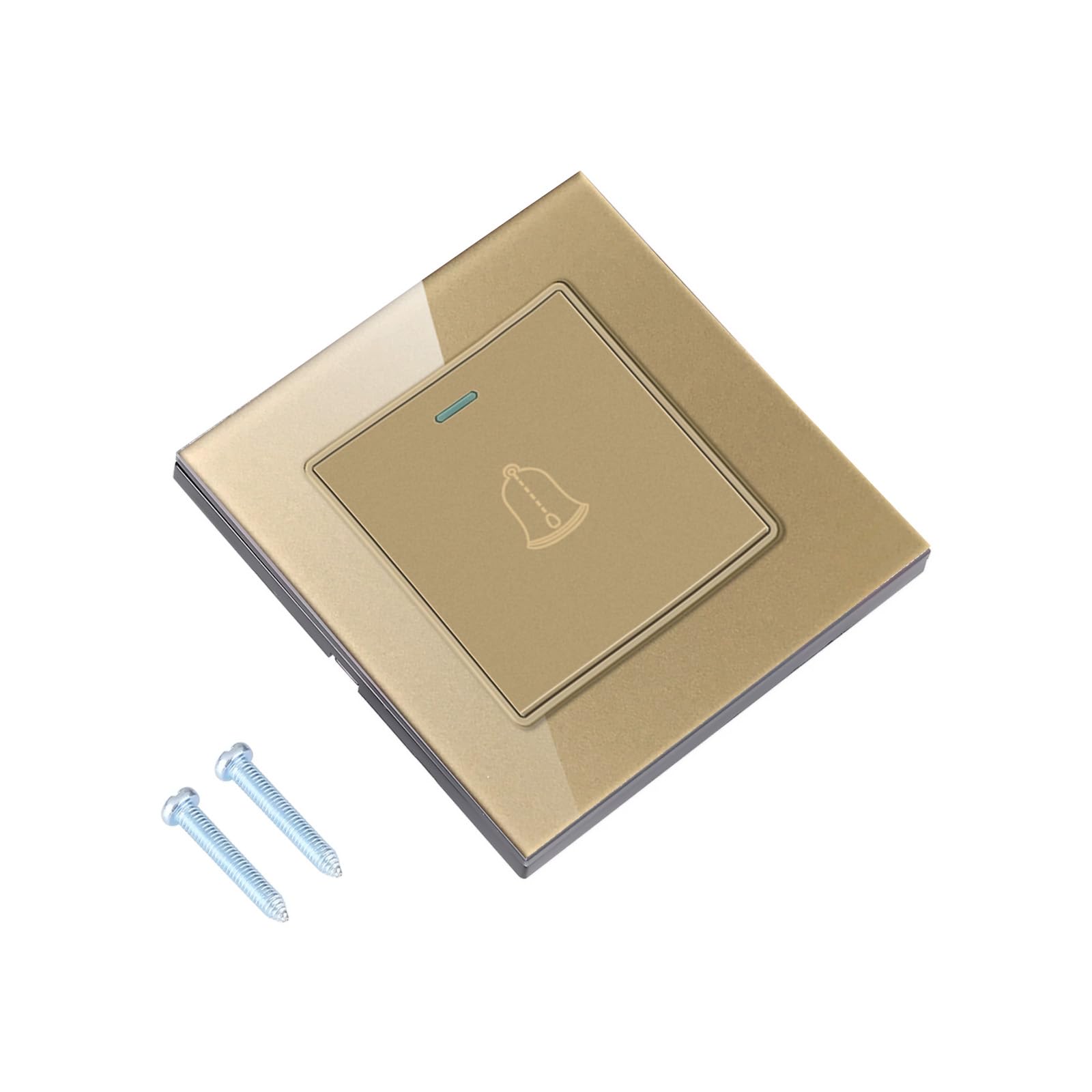 Pulsante Campanello Esterno Miratic - Impermeabile IP55, Con Retroilluminazione - Grigio-Grafite - Foto 11