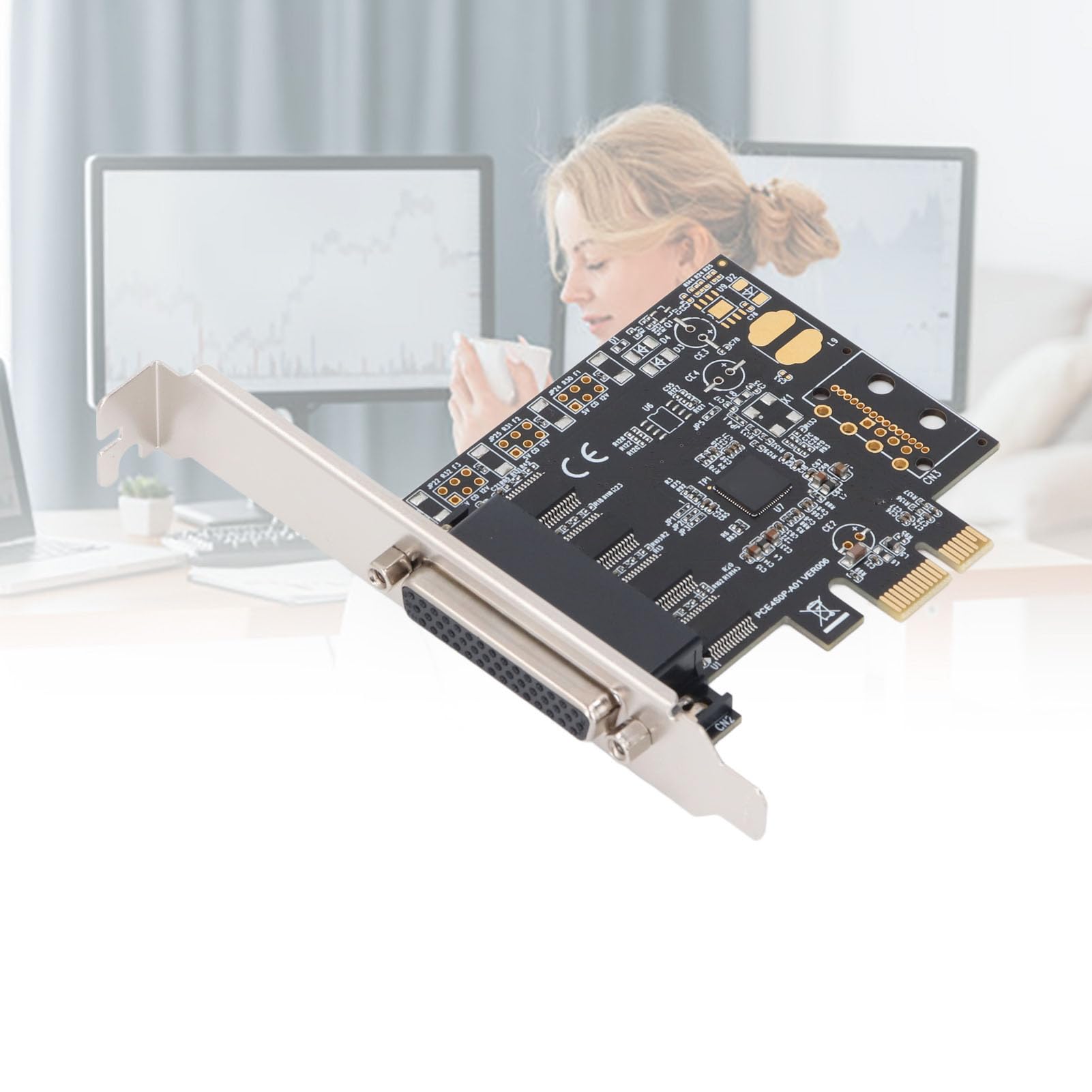 Amazon.com: PCIe R232 Serial Adapter Card, 4 Port DB9 RS 232 PCI