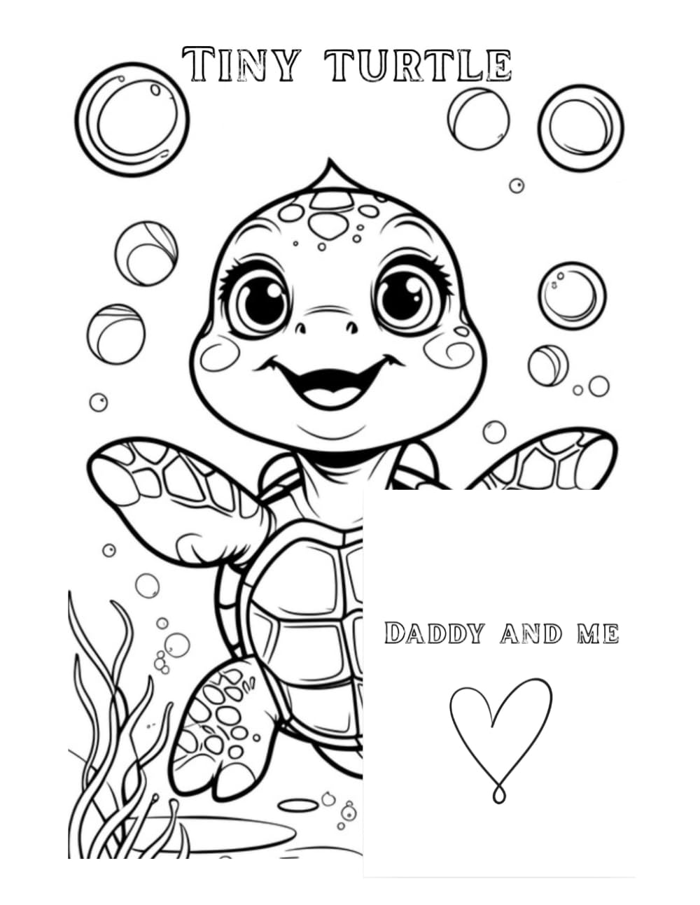 Daddy & Me Colouring Book: Great Fathers Day Gift