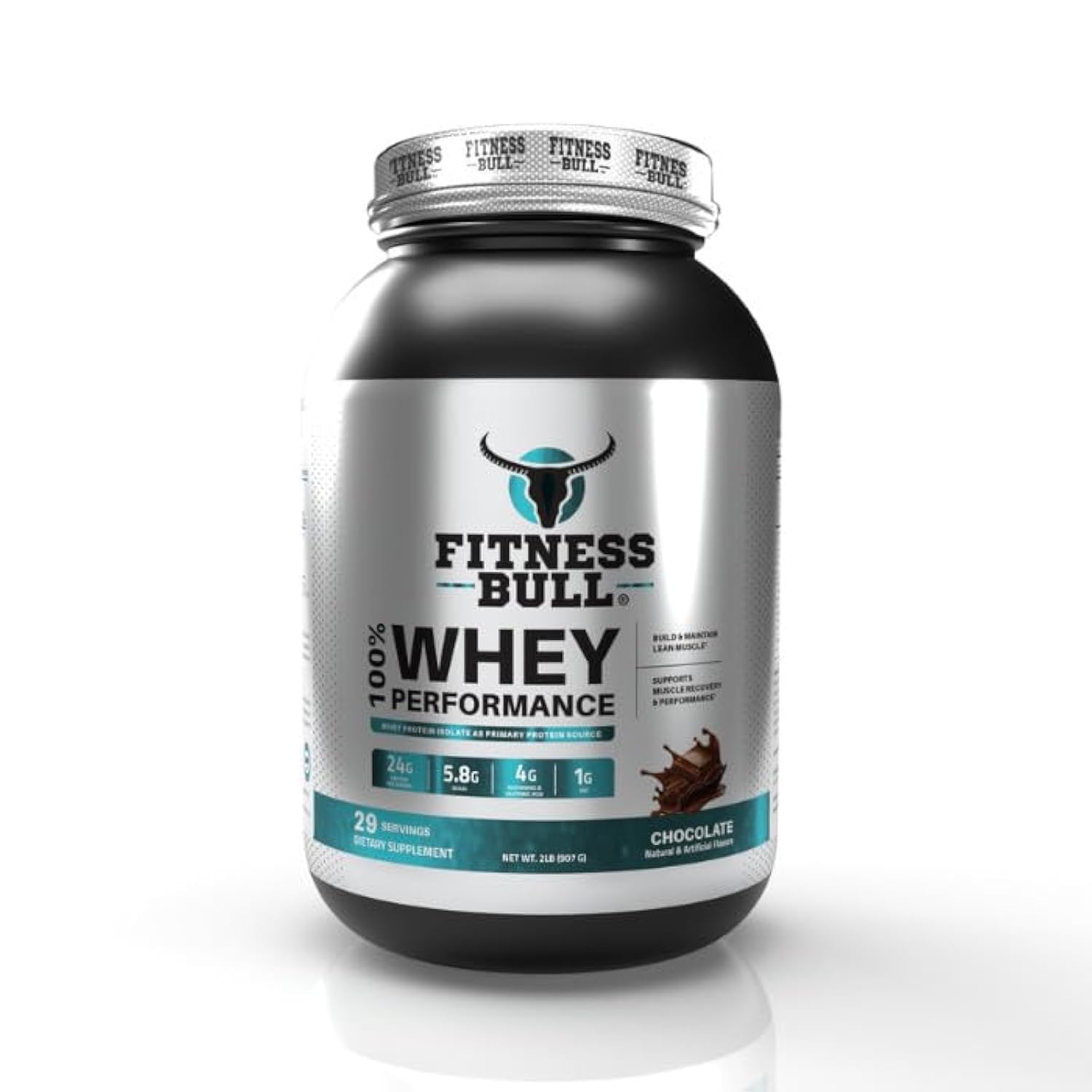 100% Whey Protein | Build & Maintain Lean Muscle | Supports Muscle Recovery & Performance | Micro-Filtered Whey Protein | Chocolate 2LB