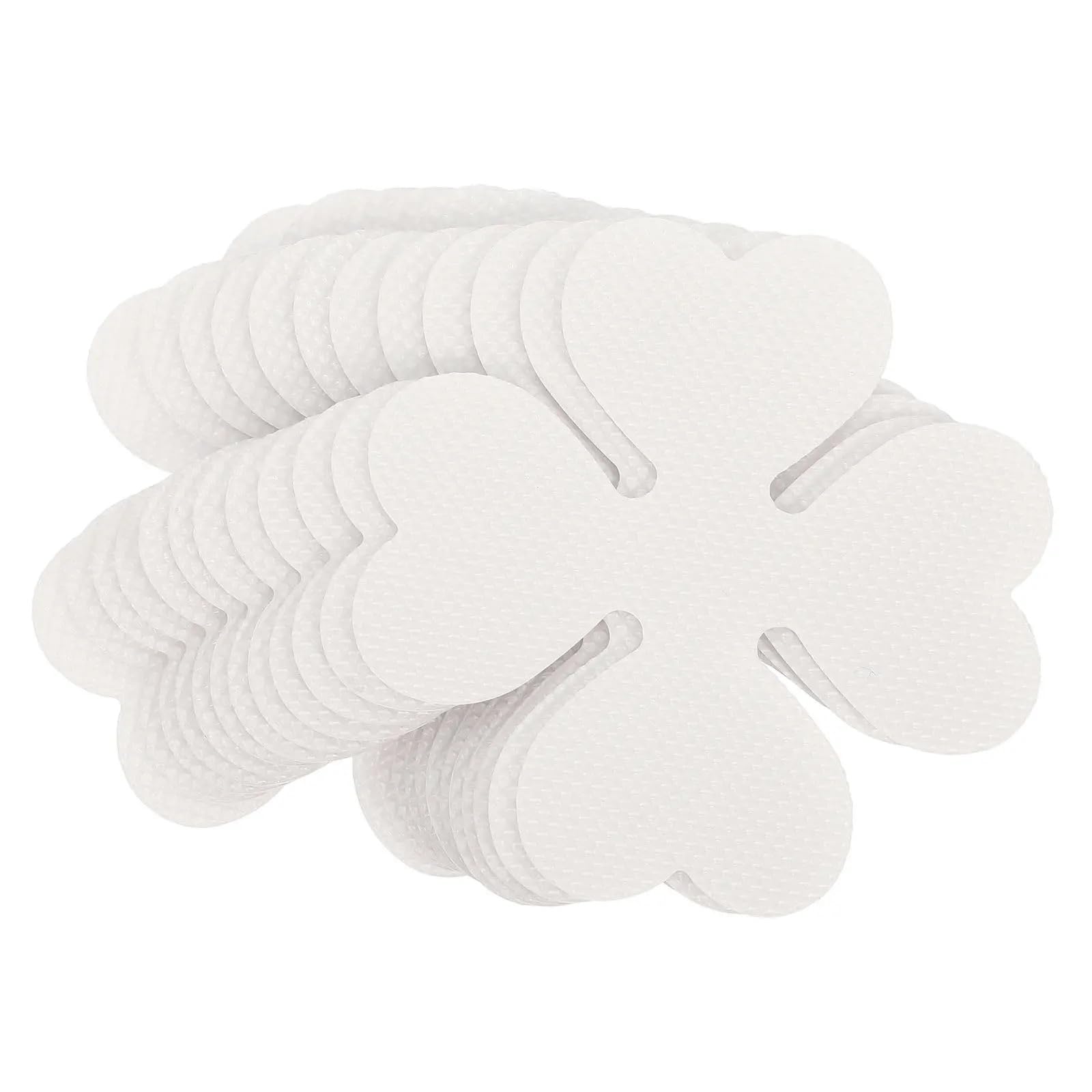 JFNKLFG Non Slip Shower Stickers 12Pcs Clover Shape Non-Slip Bathtub Stickers For Bathroom Shower Floor Stairs Tiles Safety Grip Decorative Anti-Slip Decals