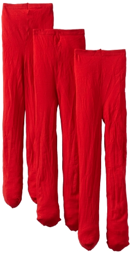 Jefferies Socks Girls 2-6X Smooth Skin Tights 3 Pair Pack