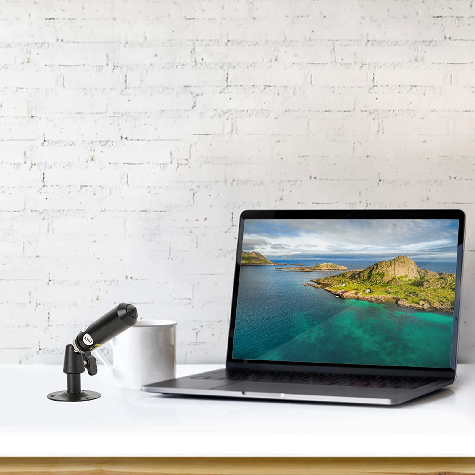 Mini caméra AHD, caméra de surveillance Full HD 1080P, caméra cylindrique filaire en métal étanche IP66, prototype pour réunion