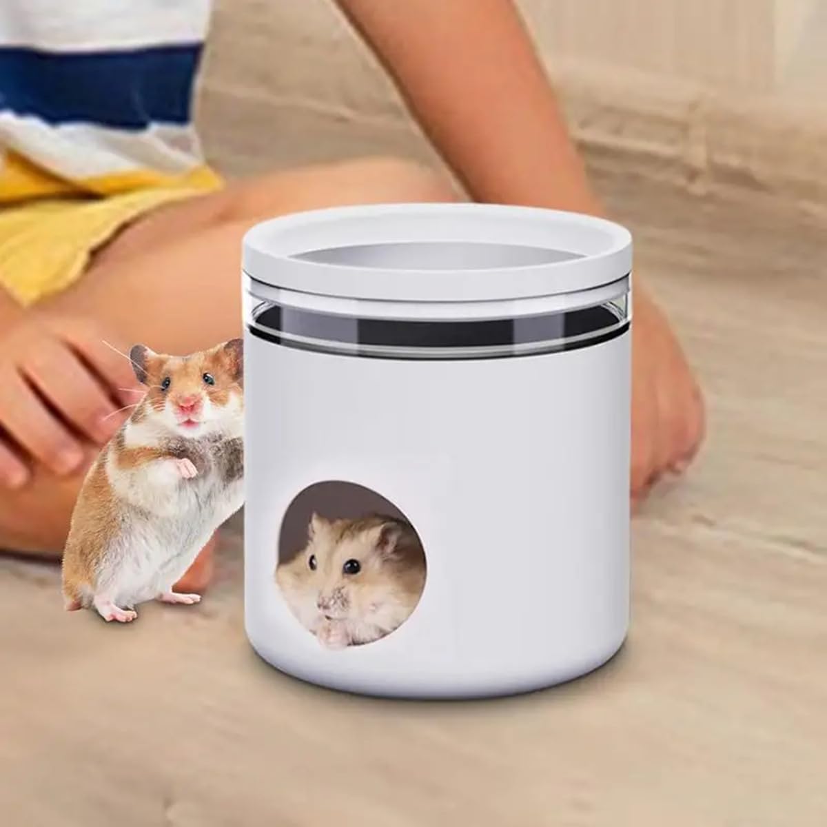 Amazon | Jinmoioy ハムスター冷却ハウス ハムスター クーラー 隠れ家