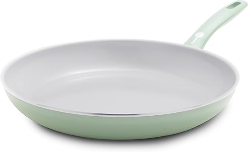 Miniatura 20 de GreenPan Dover - Sartén de 12 pulgadas con revestimiento antiadherente de cerámica libre de PFAS no tóxicos, para sellar, saltear, freír huevos y
