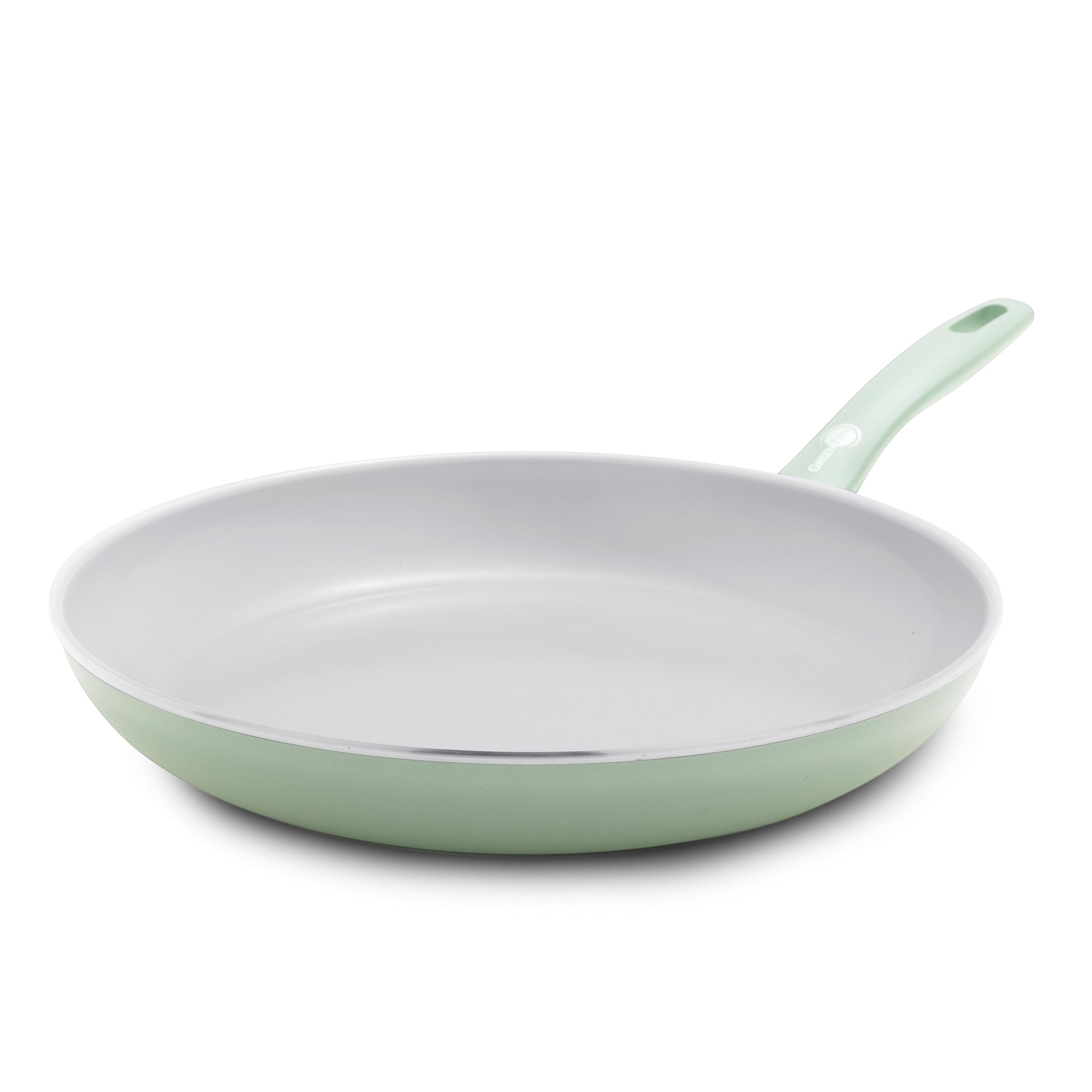 Greenpan Dover 12 Frying Pan Skillet Non-Toxic Pfas-Free Ceramic Nonstick Coating Sear Saute Fry Egg Omlete Dishwasher & Oven Safe Stay Cool