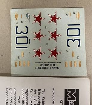 Amazon.co.jp: Rare Original Unassembled Monogram 1/48 Su-25