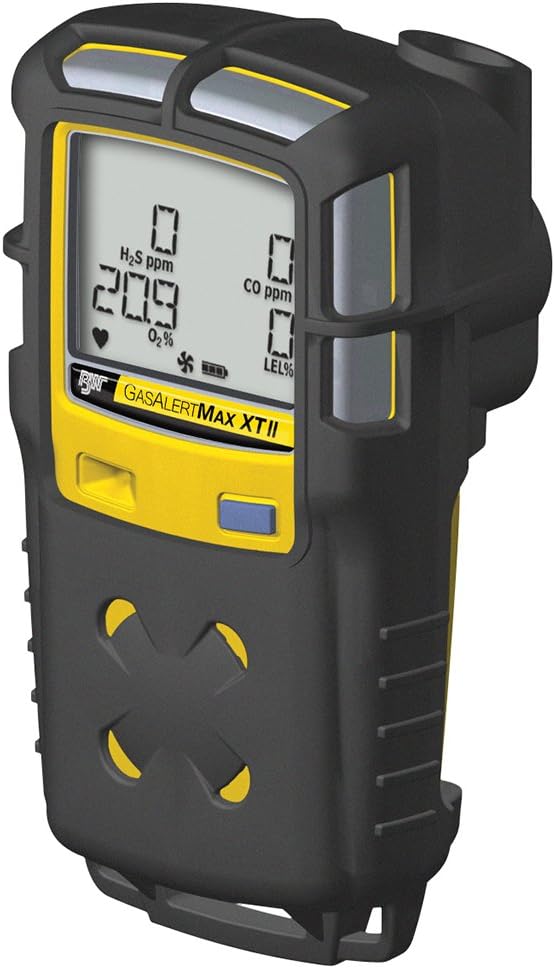 BW Technologies GA-BXT Concussion Proof Rubber Boot with Stainless Steel Alligator Style Clip, for GasAlertMax XT II Detector