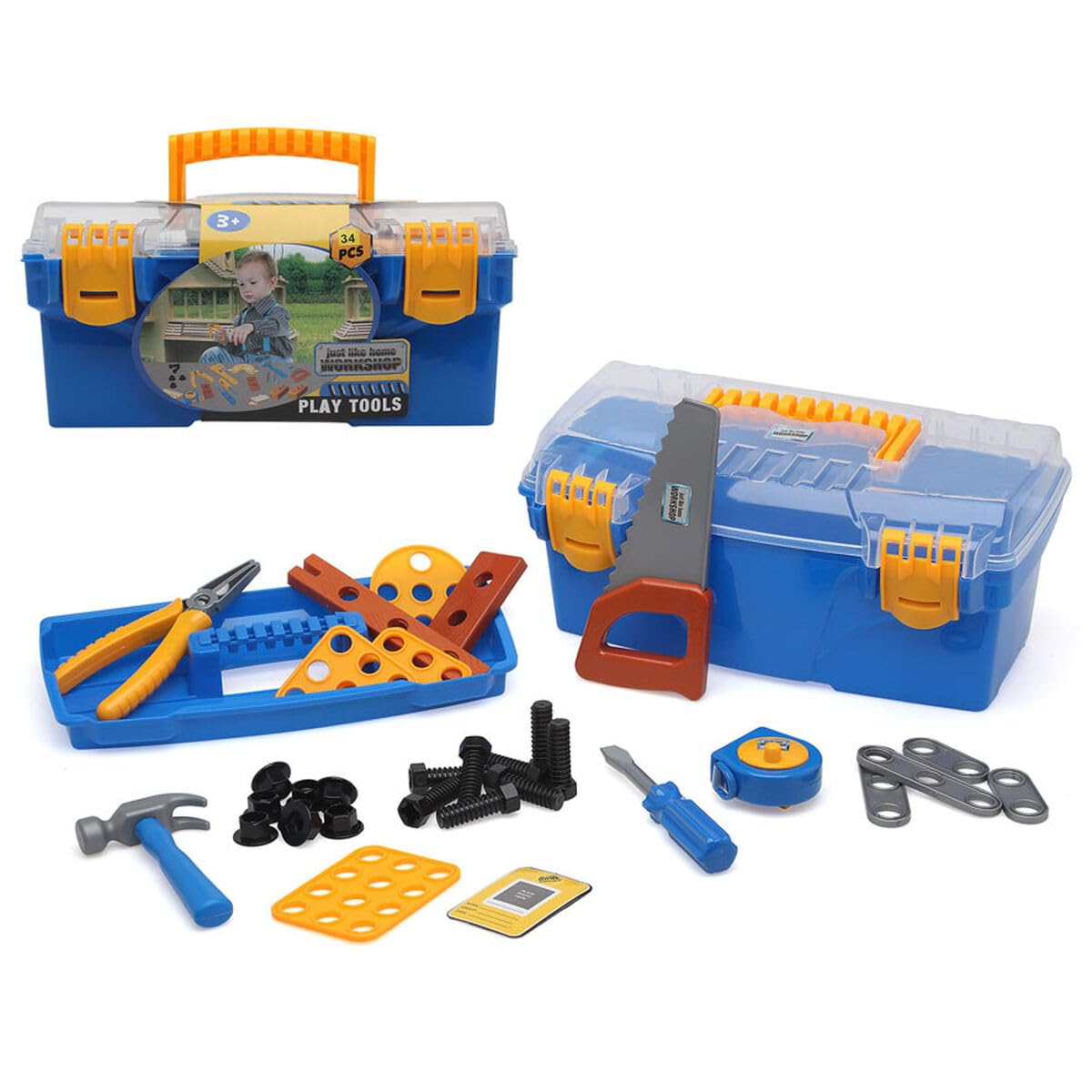 BigBuy Fun Juego de Herramientas para niños 32 x 16 cm