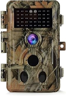 Game & Wildlife Trail Camera No Glow Night Vision 64MP Photo 1296P MP4 Video Motion Activated Waterproof Farm & Ranch and ...
