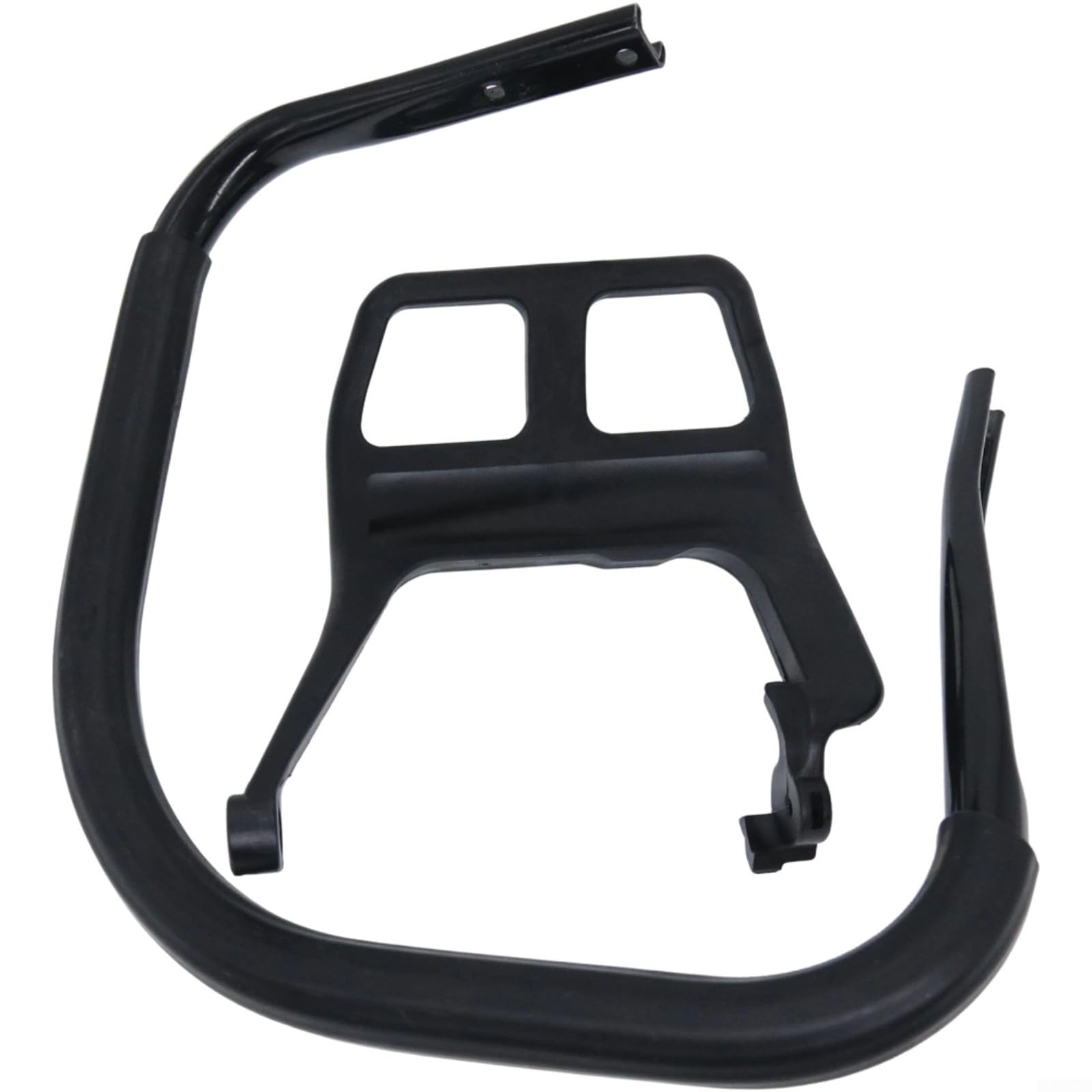 Kit maniglia freno in gomma, per motosega MS660 MS650 MS640, impugnatura in metallo, con freno di sicurezza, pezzo di ricambio per taglio sicuro