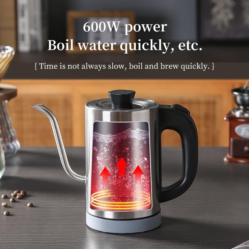 Hervidor eléctrico con control de temperatura 0.8L miniatura 3