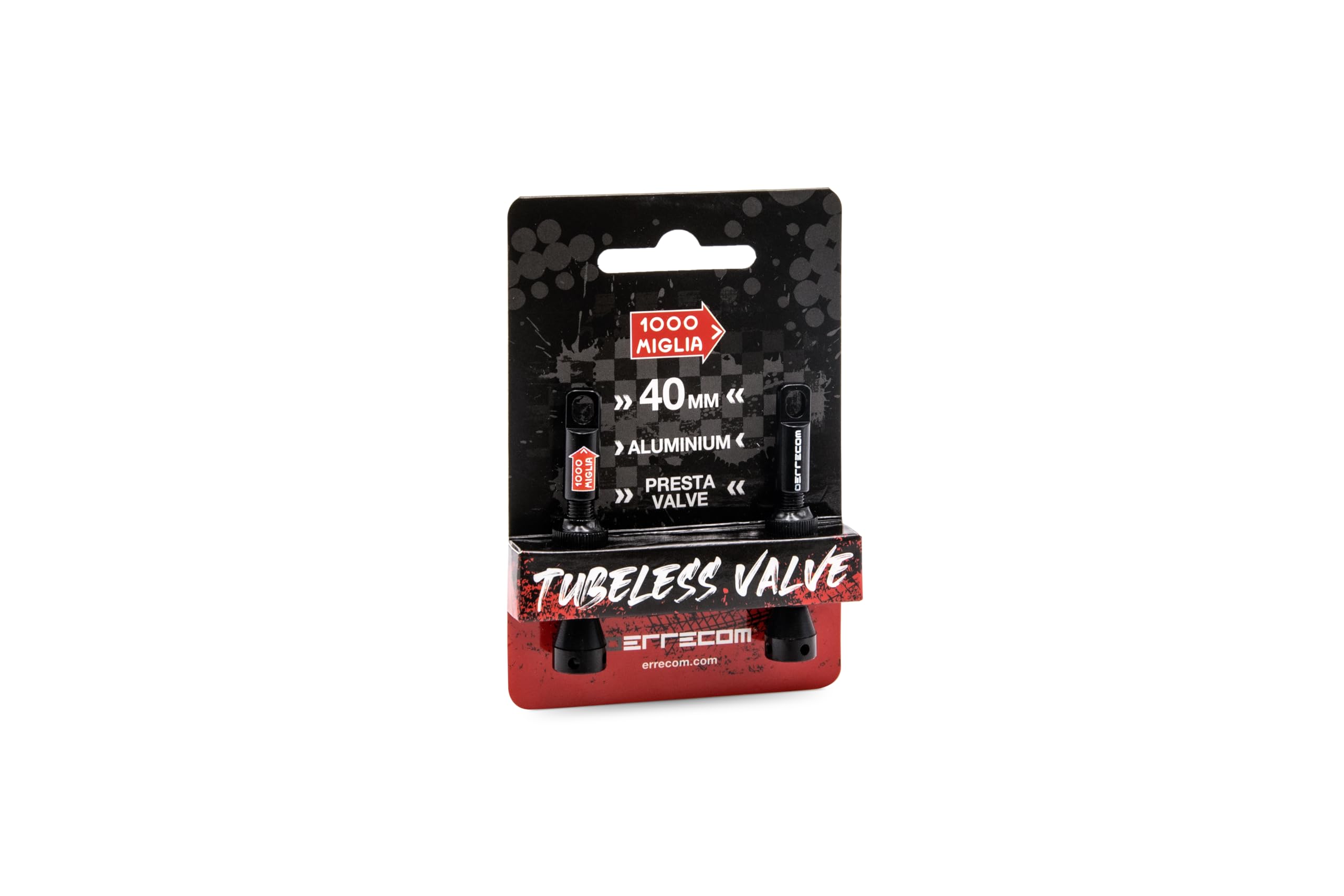1000 Miglia Wentyle Rowerowe Tubeless - 40 mm, Kompatybilne z Zaworami Presta, 2 Sztuki, w zestawie narzędzie do demontażu rdzenia zaworu