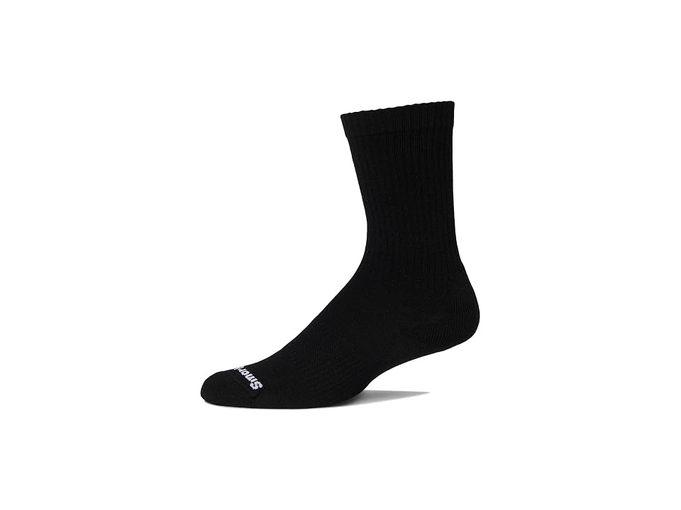 Smartwool Everyday Athletic Crew Socks Crew Cut Socks Shoes Black : LG (US Men's Shoe 9-11.5 - Women's Shoe 10-12.5), Merino/Mesh/Nylon