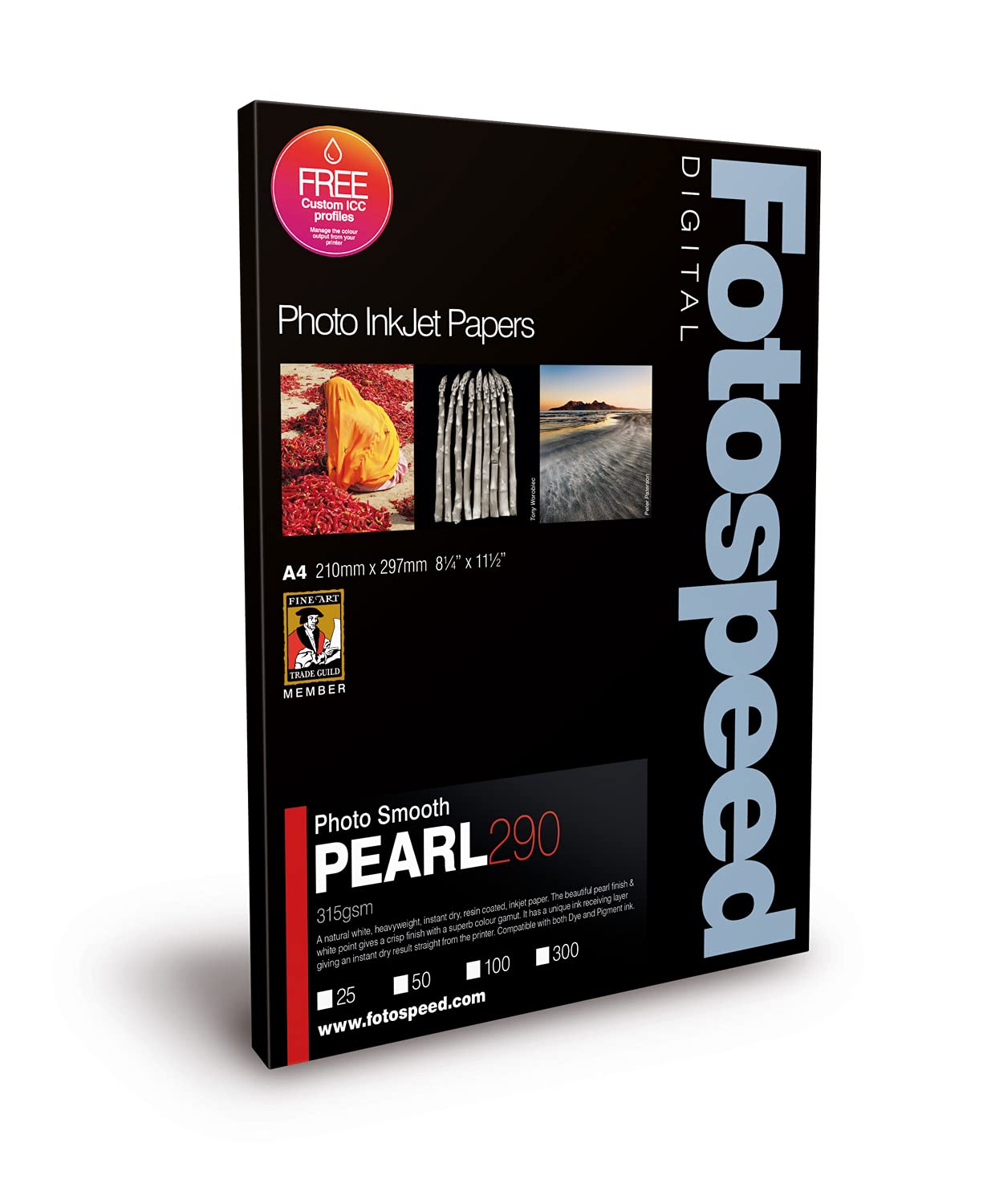Fotospeed Photo Smooth Pearl 290gsm, A4, 50 sheets