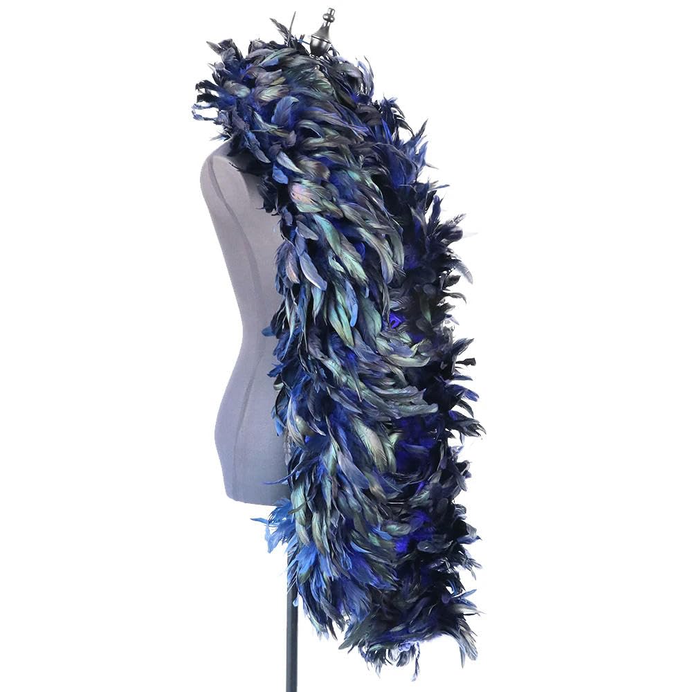 2 Metri Gallo Boa di Piume Festa di Nozze Abbigliamento Scialle Carnevale Decorazioni Cosplay Piume di Fagiano Boa Sciarpa