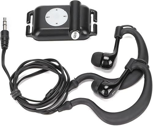Miniatura 5 de Reproductor de MP3, reproductor de música de auriculares de 4 GB con radio FM, USB, carga rápida para natación, deportes acuáticos