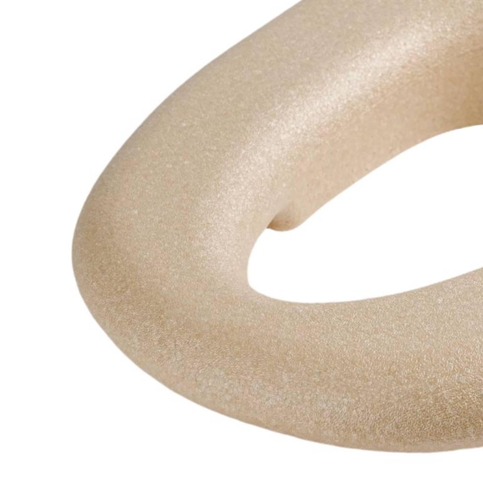 Cuscino per Sedile WC Rialzato Booster Schiuma Imbottitura Soffice Superficie Impermeabile Adatto a Anziani Persone Deboli Bagno Casa, Cachi