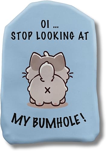 Stop Looking at My Bum Stoma Bag Pouch  Divertida funda de ostomía para colostomía, ileostomía y urostomía  Suave y elástica para mayor comodidad,