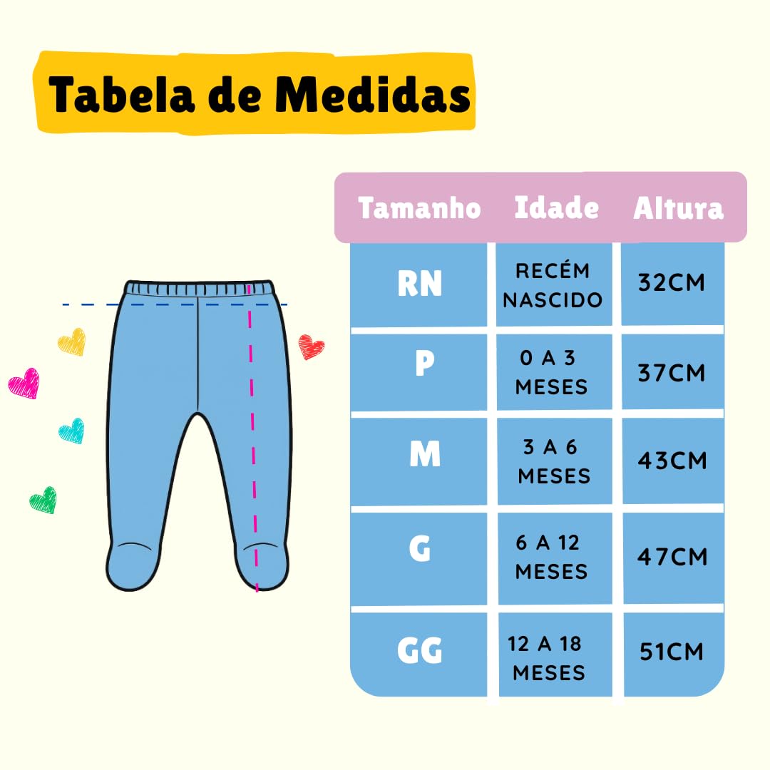 Kit 10 Calças Mijão para Bebê com Pé Fechado 100% Algodão Cores Sortidas Conforto e Proteção em promoção! Veja a oferta e mais achadinhos de Bebês 5 Hoje é o melhor dia para comprar Kit 10 Calças Mijão para Bebê com Pé Fechado 100% Algodão Cores Sortidas Conforto e Proteção com aquele preço maroto! Promoção! Aproveite a oferta! 5