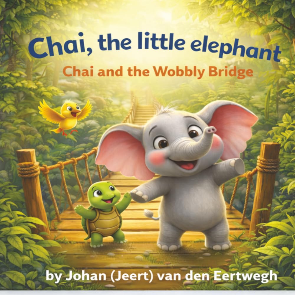 Chai, the little elphant: Chai and the Wobbly Bridge