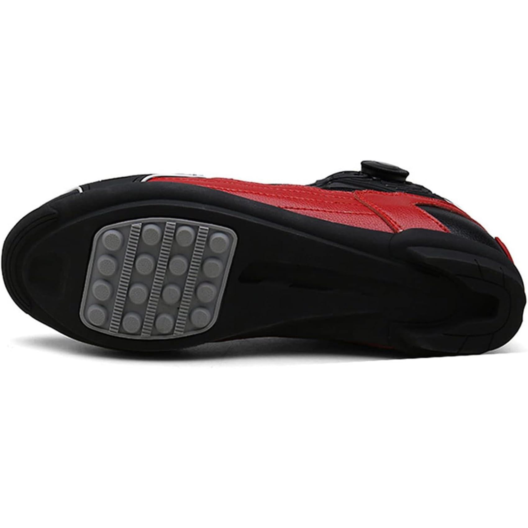 Stivali Moto Uomo, Scarpe Moto Moto Strada Antiscivolo Rinforzate, Sneakers Moto in Pelle con Fibbia Girevole
