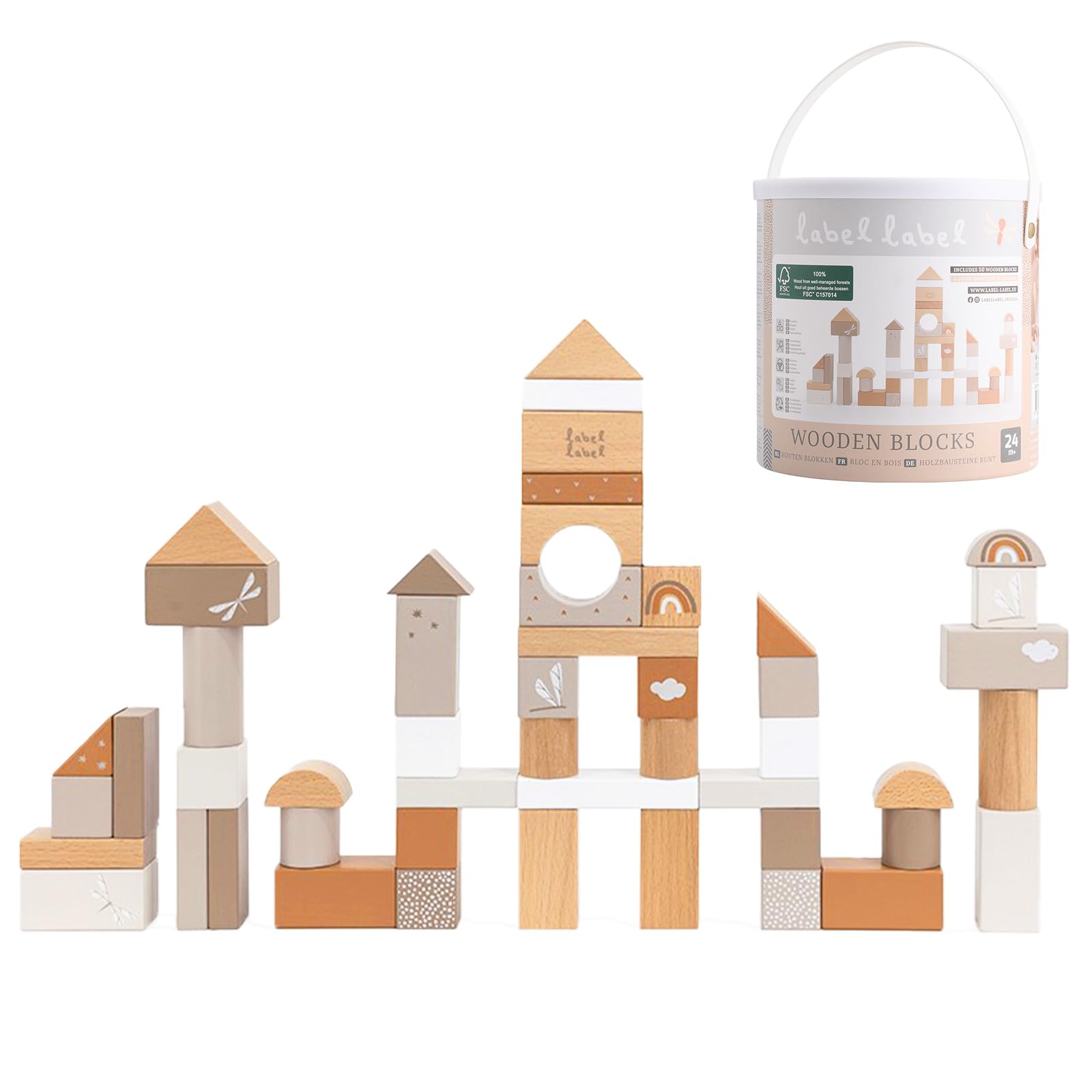 Amazon | Edutē エデュテ labellabel レーベルレーベル ウドゥン