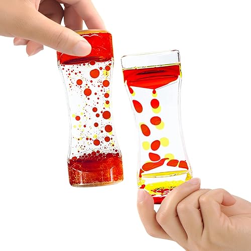 Miniatura 3 de OCTTN Temporizador de burbujas de movimiento líquido, juguetes sensoriales para relajación, temporizador de agua, juguete para ansiedad para todas