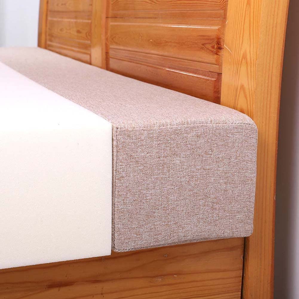 YUR Long Bed Gap Filler For Single/Double/King Bed,Soft Gap Headboard Pillow Bedside Protection Cushion,120cm/150cm/180cm/200cm,Thick Armrest Pillow Sofa Support