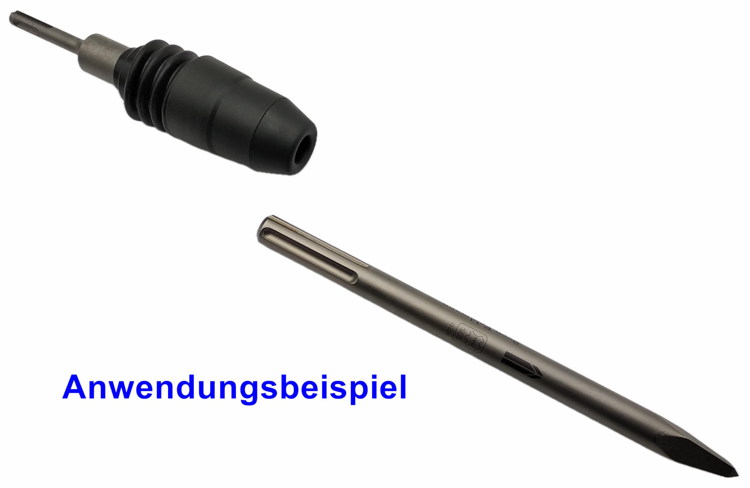 Kraftfeld SDS Plus do SDS MAX Premium uchwyt wiertarski wersja ciężka adapter wiertło dłuto młot udarowo-obrotowy