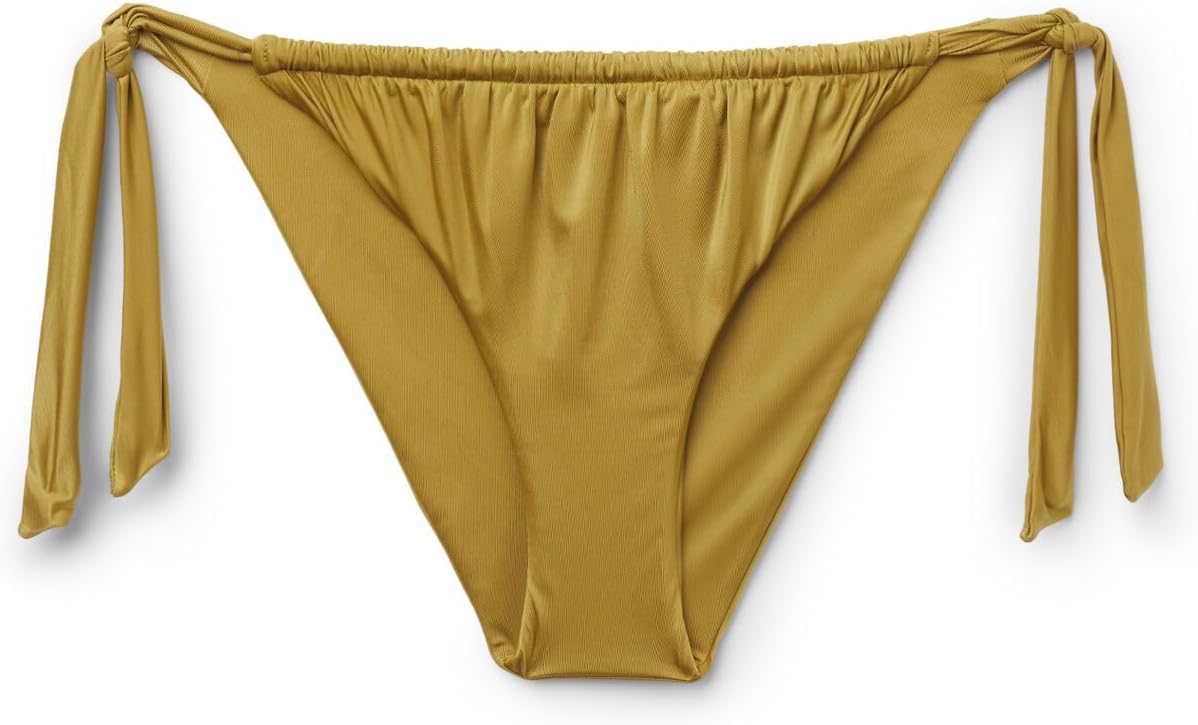 CALZEDONIA Woman's Bikini Briefs with Side Ties Shiny Satin