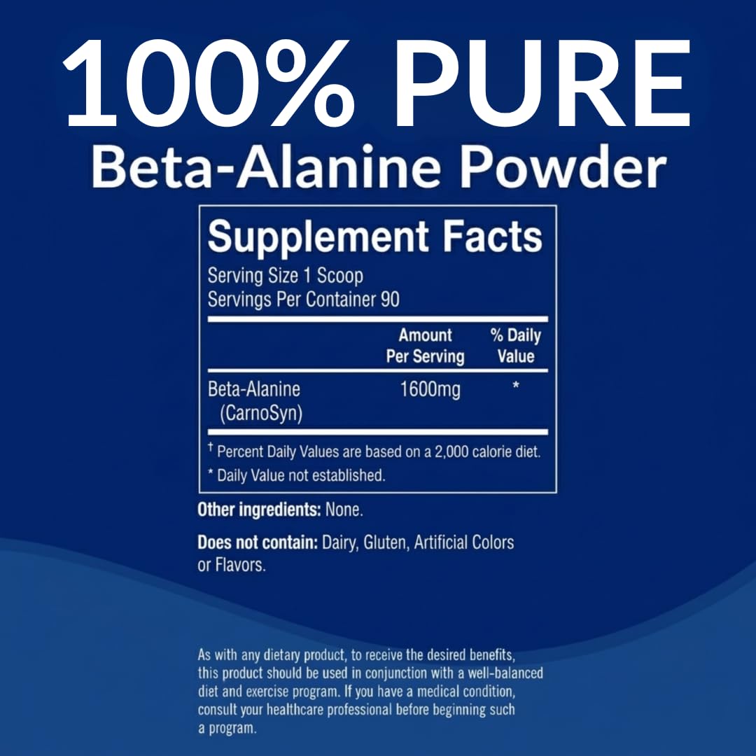 BodyTech Beta Alanine Powder, Unflavored, 5.1 Oz, 90 Servings — Amazon image 3