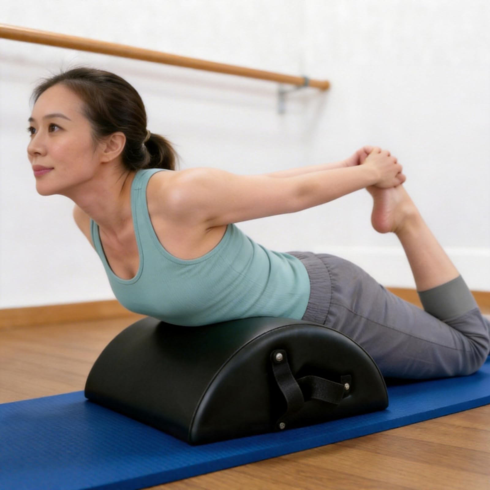 rockible Support Courbé pour Exercices Robuste Cintre Étirement Portable Équipement pour Maison