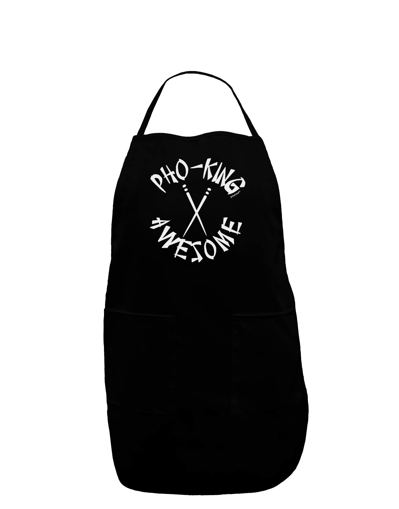 TOOLOUDPHOKING AWESOME Dark Plus Size Dark Apron