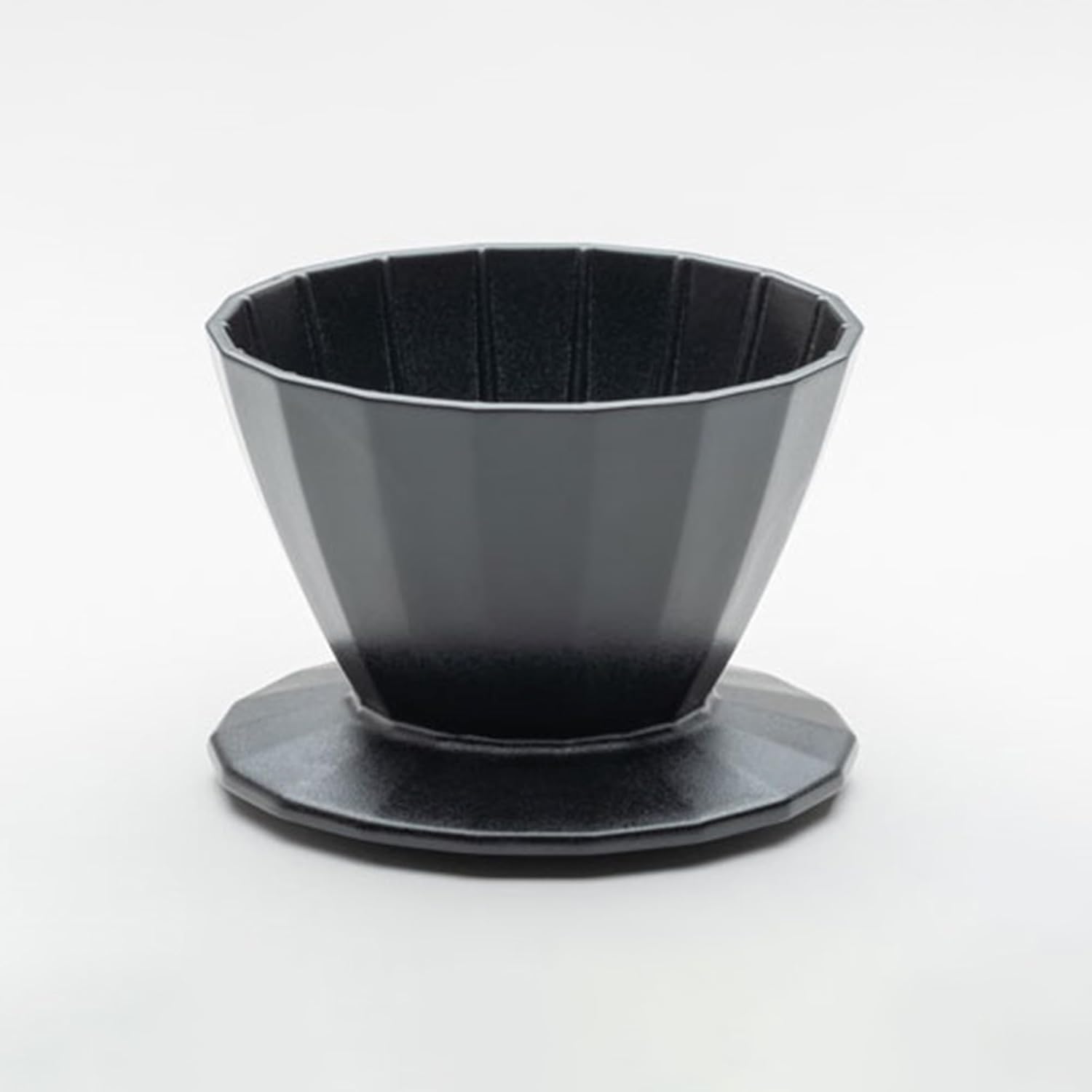 KYOTOH KAKU-KAKU COFFEE DRIPPER 2CUPS Pink Coffee Dripper Drip Pottery Conical Shape Stylish Made in Japan for 2 Cups