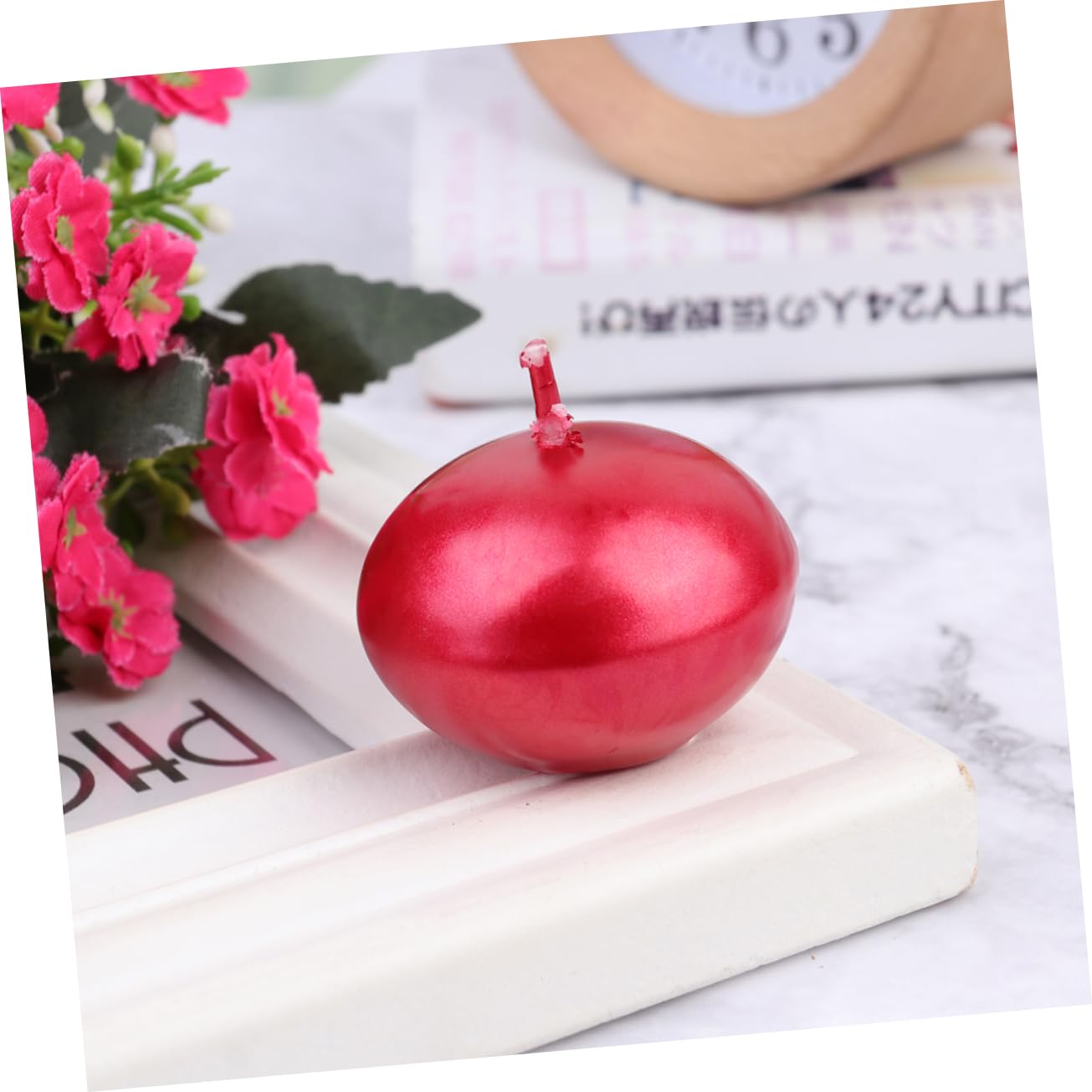 3 Sätze Mini-kerze Rauchlose Kerze Schwimmende Kerze Für Die Hochzeit Romantische Kerzen Hochzeitskerze Rituals Candle Dekokerzen Ritualkerzen Courting Candle Rot 6 Stück * 3 Cabilock