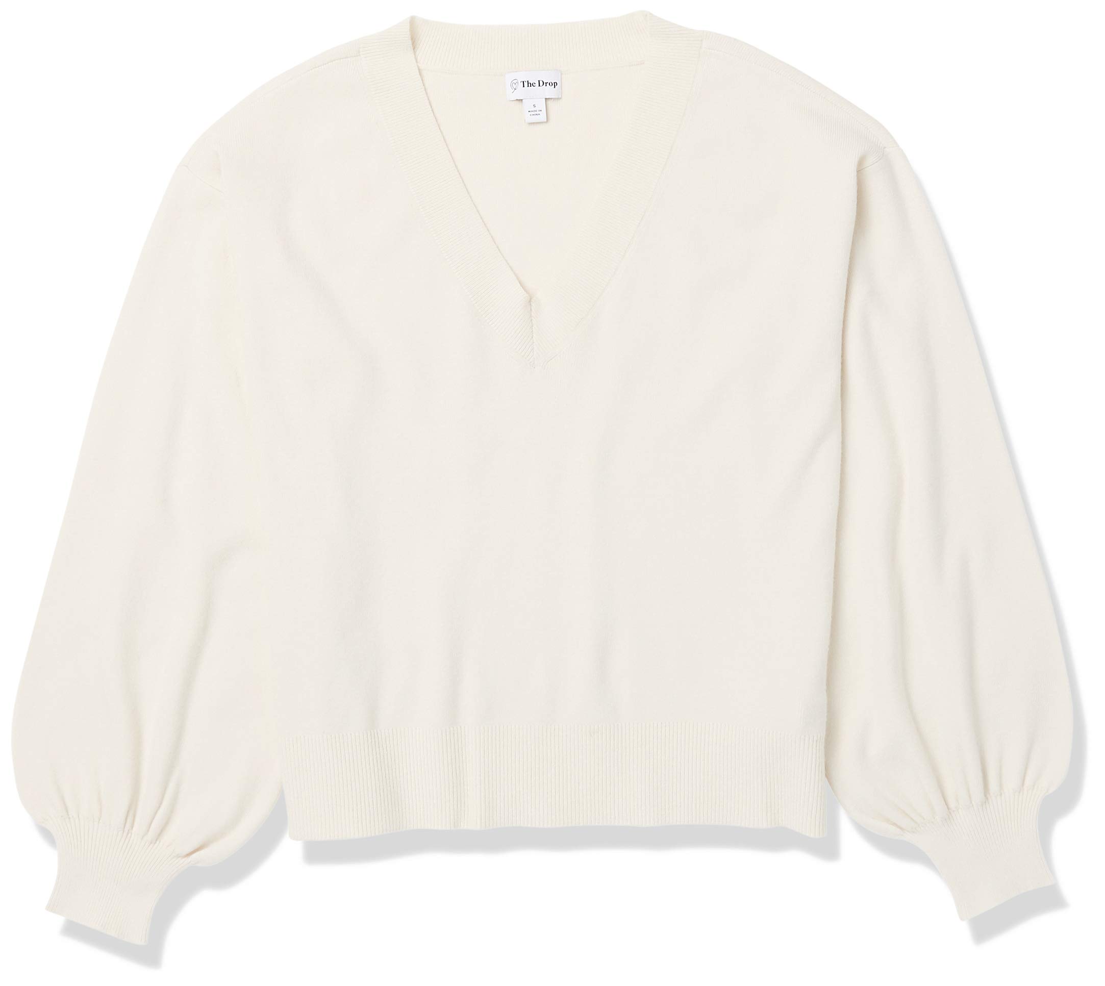 The Drop Women's Mia Bell-Sleeve Deep V-Neck Nigeria