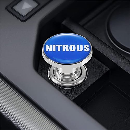 Miniatura 5 de AUCELI Enchufe de encendedor de cigarrillos de automóvil con botón nitroso, botón de aleación de aluminio, repuesto para la mayoría de los vehículos