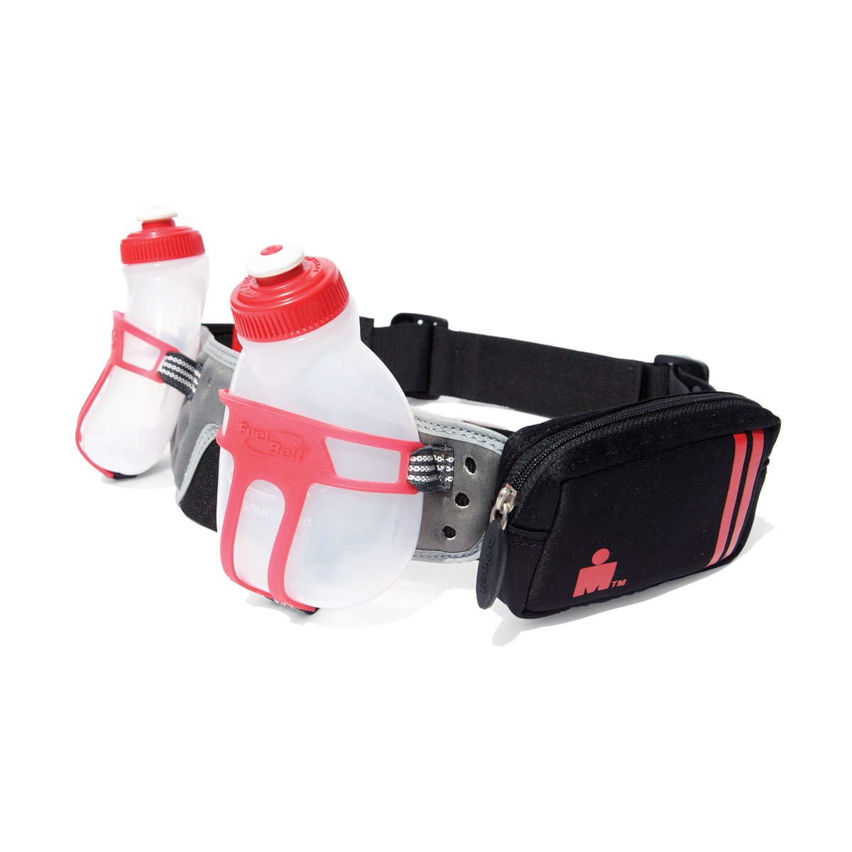 FuelBelt Trinkgürtel Ironman Revenge R2O, Red/Carbon, 39 x 13 x 8 cm, 873855002631