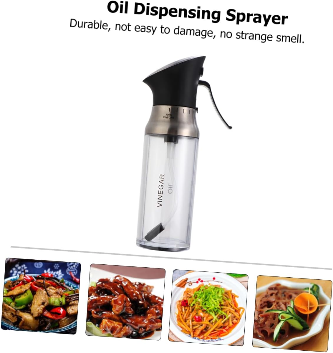 Oil Sprayer for Kitchen 200ml Sauce Dispenser Precision Volume Control Sturdy Plastic Material