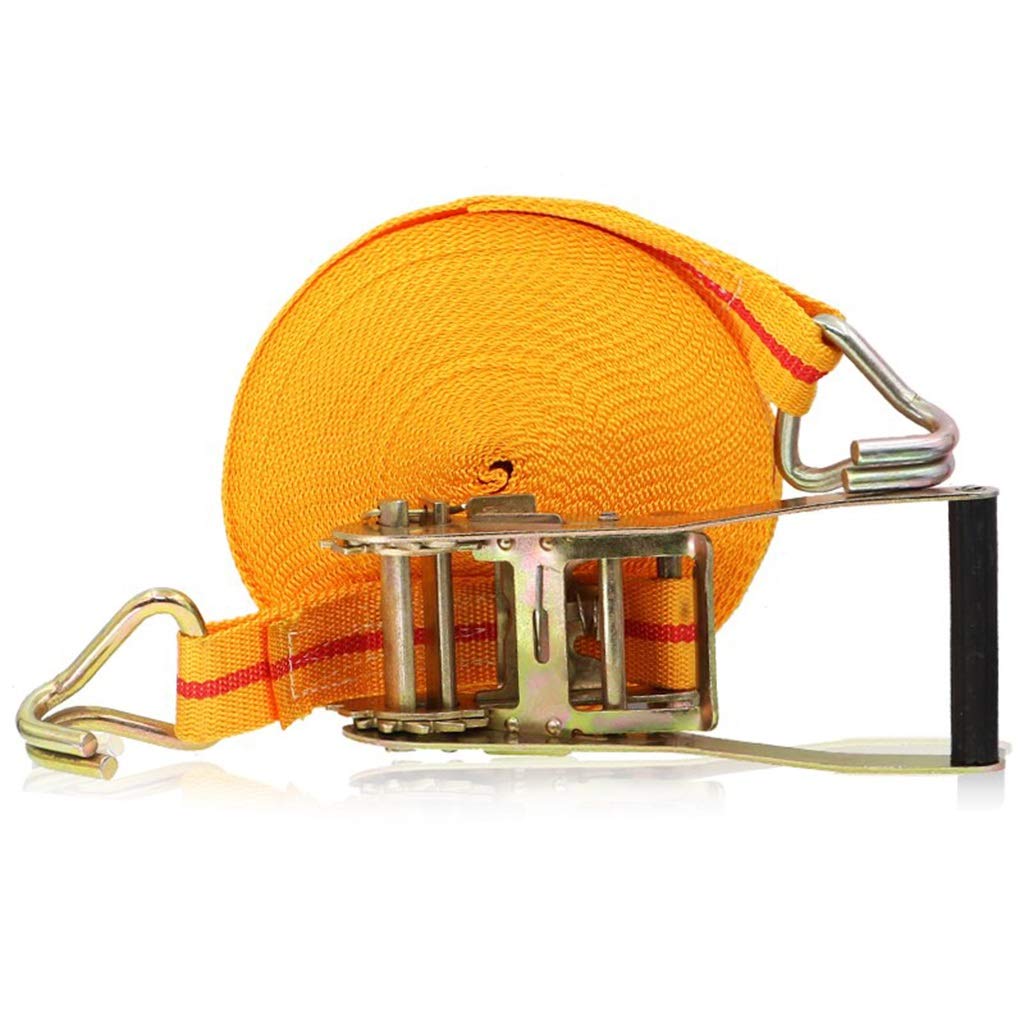 Ratschen-Spanngurte, Ratschengurt, Spanngurte – 4 cm Breite – 10 m – Zugkraft 800 kg – Hochleistungs-Ratschen-Spanngurte für Ladungsgurte, die mit großen LKWs gebündelt sind
