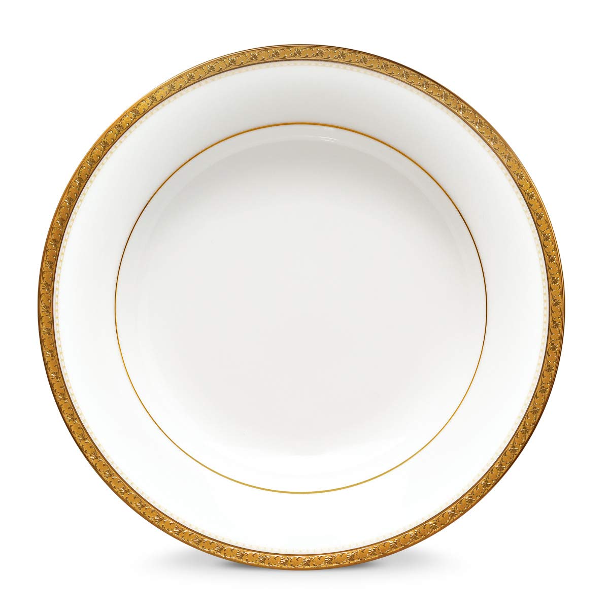 Noritake Charlotta Gold Bowl, Rim Soup, 9